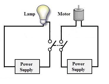 DPST-Switch سوئیچ DPST/آرکاکنترل شریف