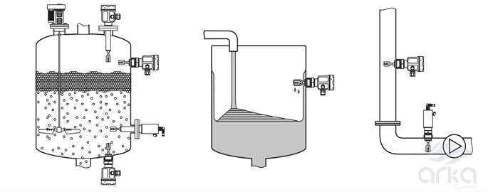 لول سوئیچ اندرس هاوزر مدل Liquiphant FTL51-نحوه‌ی نصب